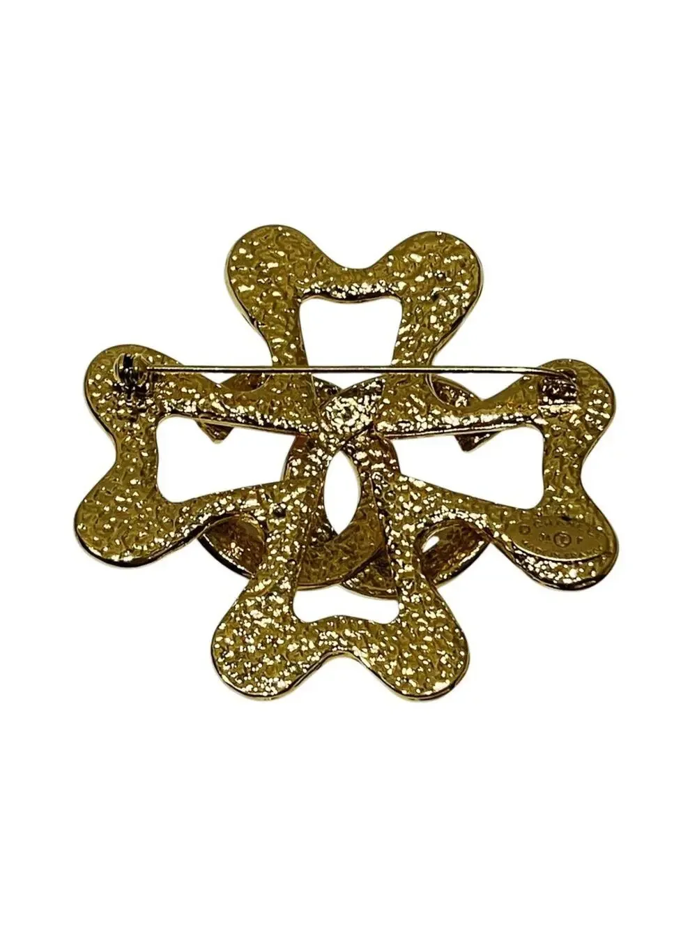 Chanel Cc Logo Brooch Metal #343235C72B